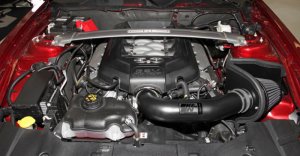 Ford Mustang Performance Air Intake - K&N Engineering - Blackhawk - Black - `11-`14